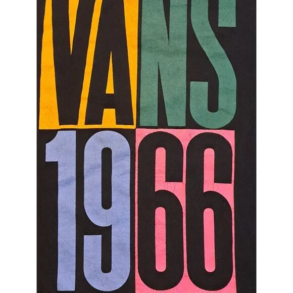 Vans Off The Wall Black Medium Graphic Tee - Picture 8 of 8